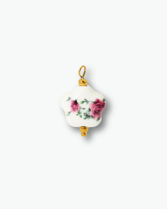 Ceramic Flower Charm