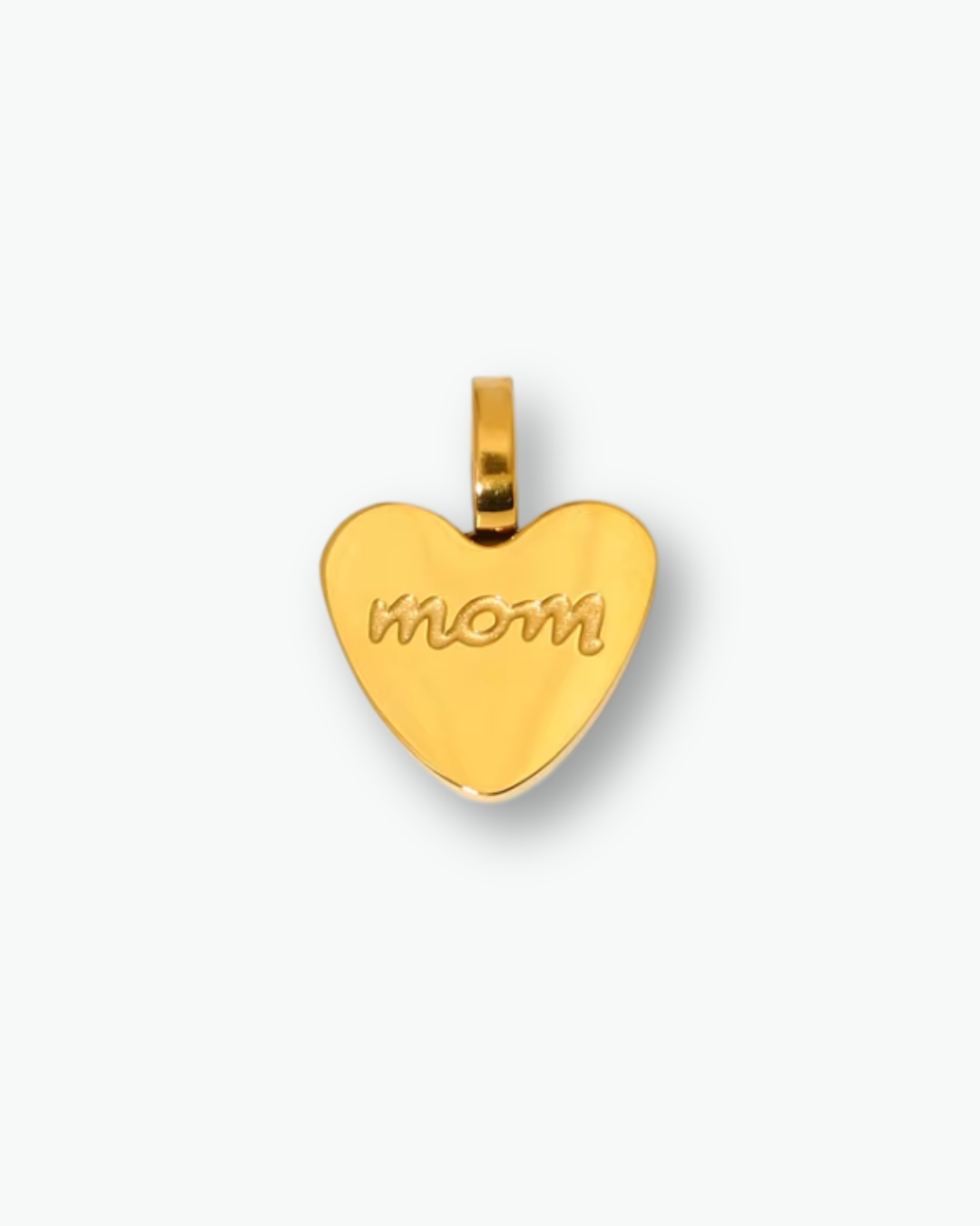 Mom Heart Charm