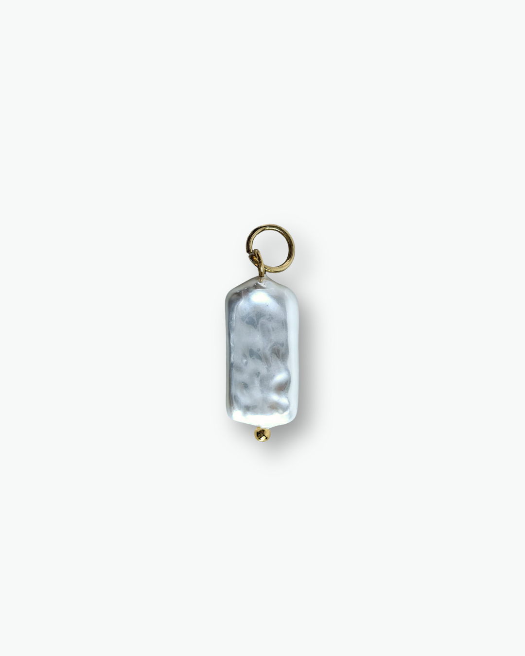 Rectangular Pearl Charm