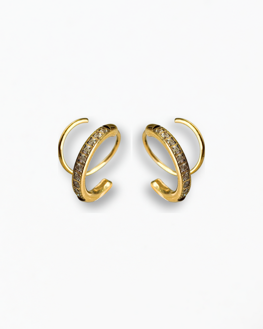 Aria Double Earrings