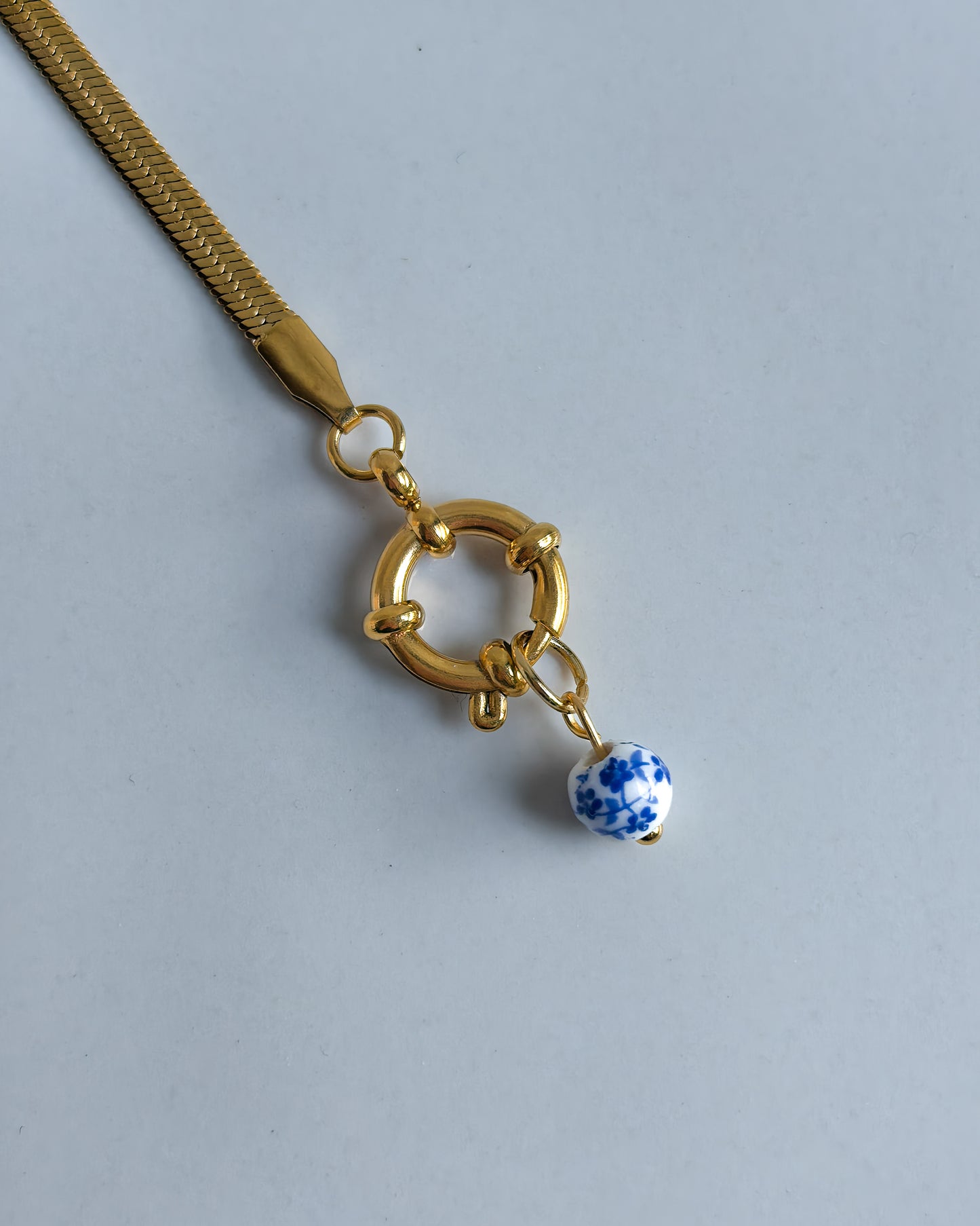 Tiny Ceramic Bead Charm