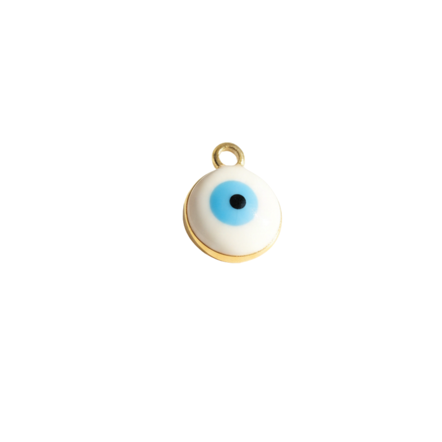 Watchful Eye White Charm