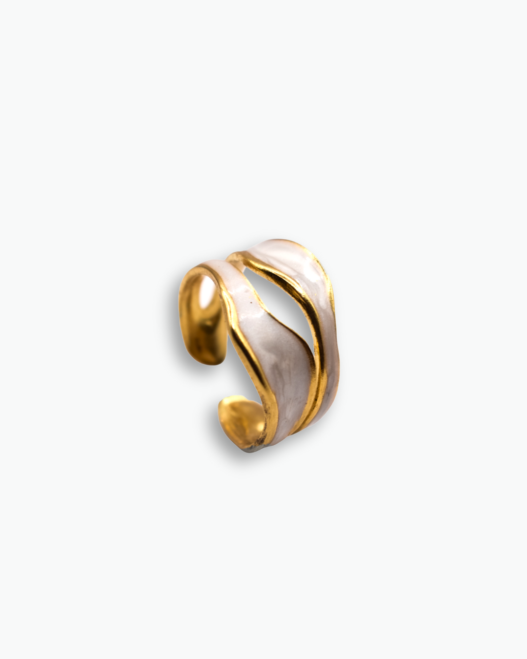 Abstract Aura Ring