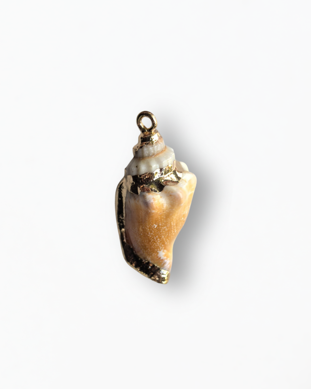 Gold Shell Charm