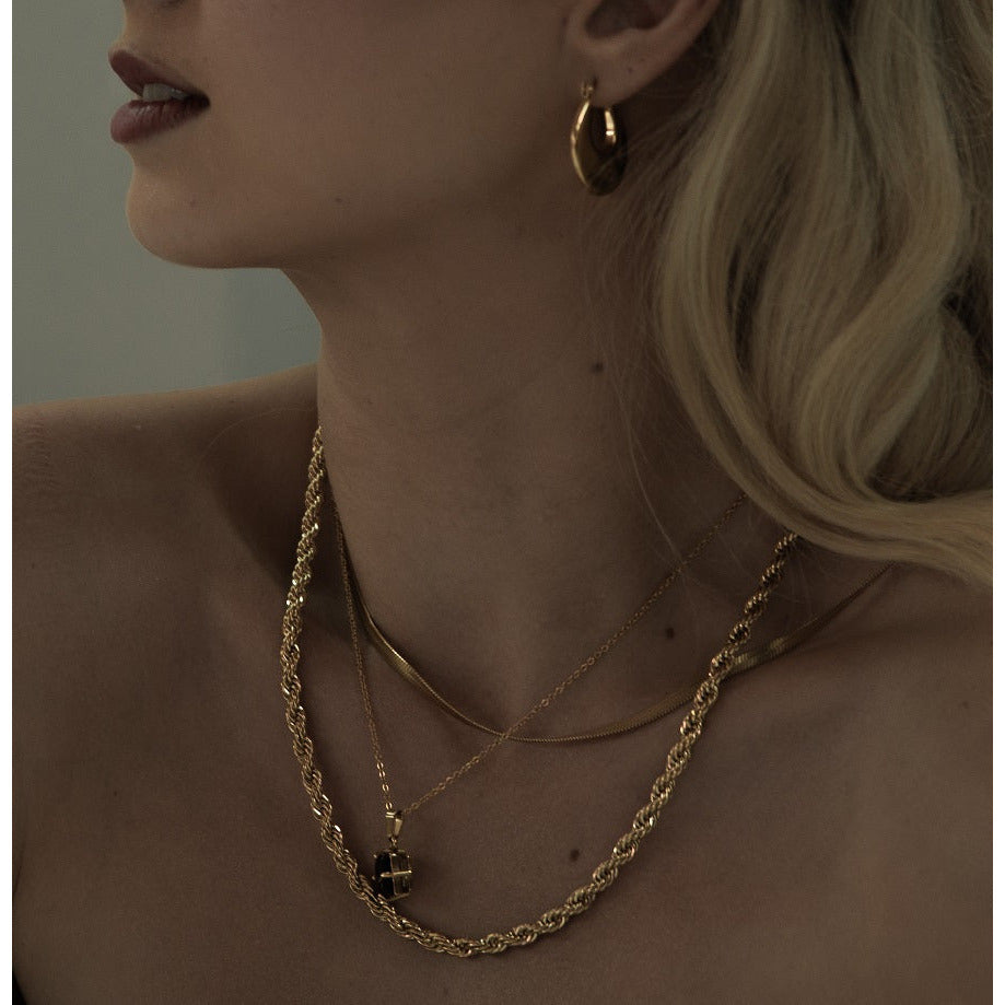 Classic Twisted Rope Necklace