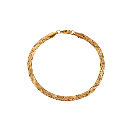 Herringbone Snake Bracelet