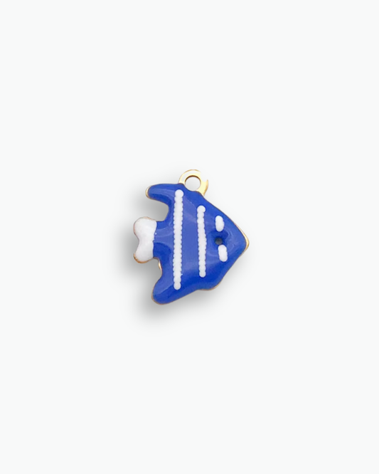 Blue Gemfish Fish Charm