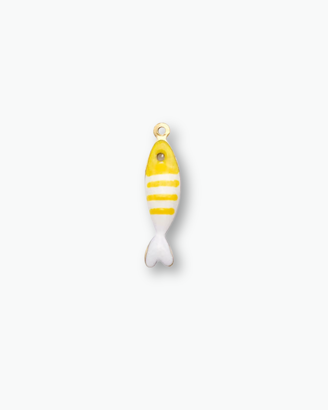 Yellow Riviera Fish Charm