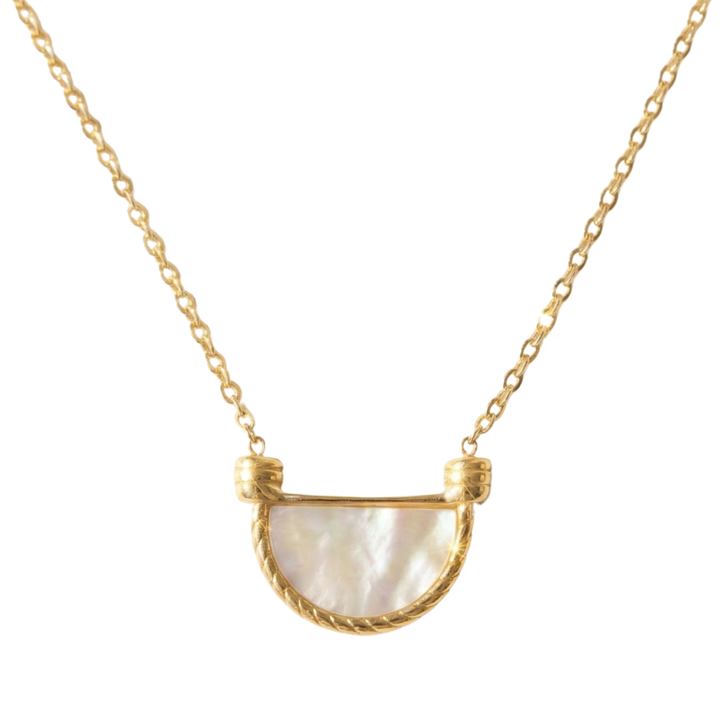 White Symphonic Necklace
