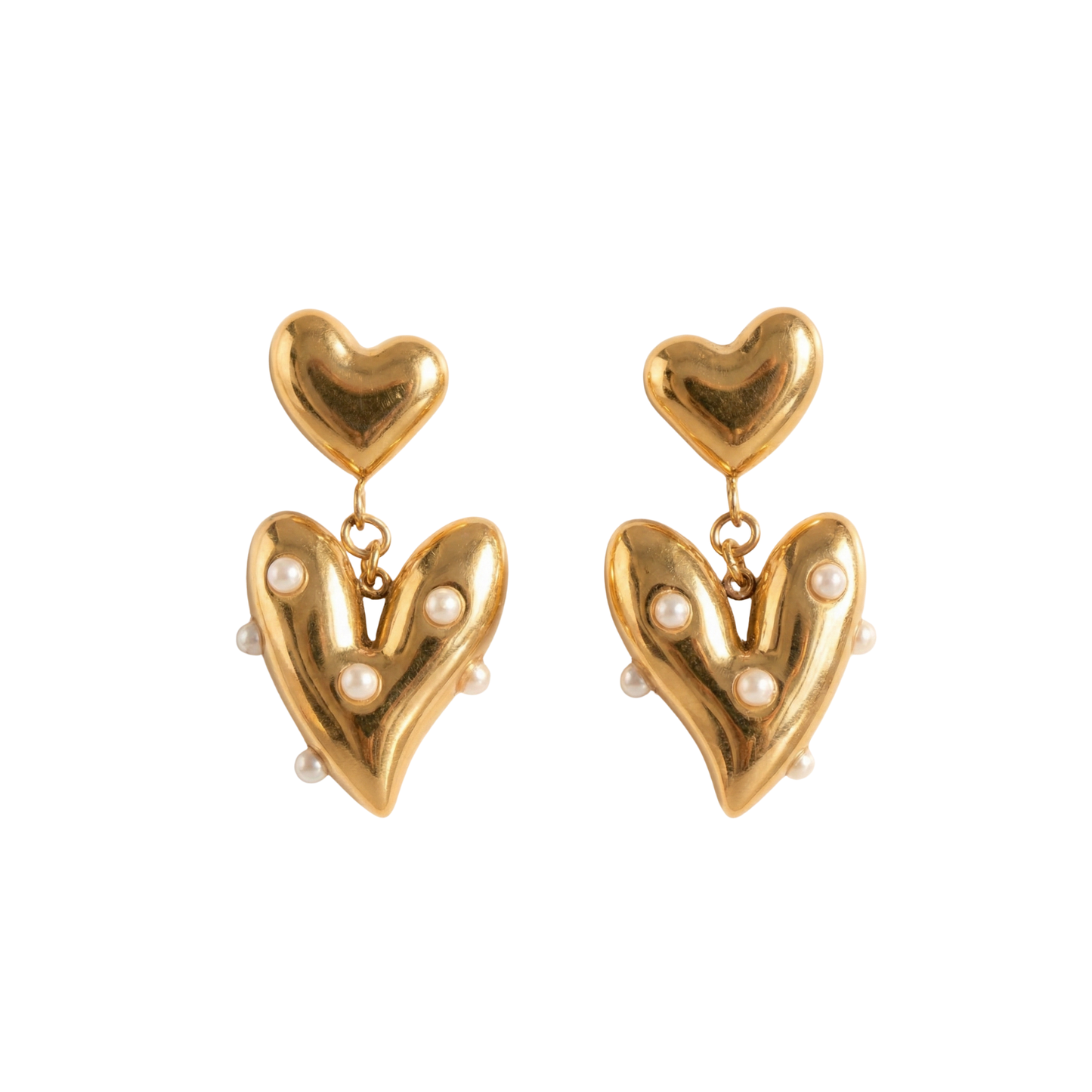Amara Heart Earrings