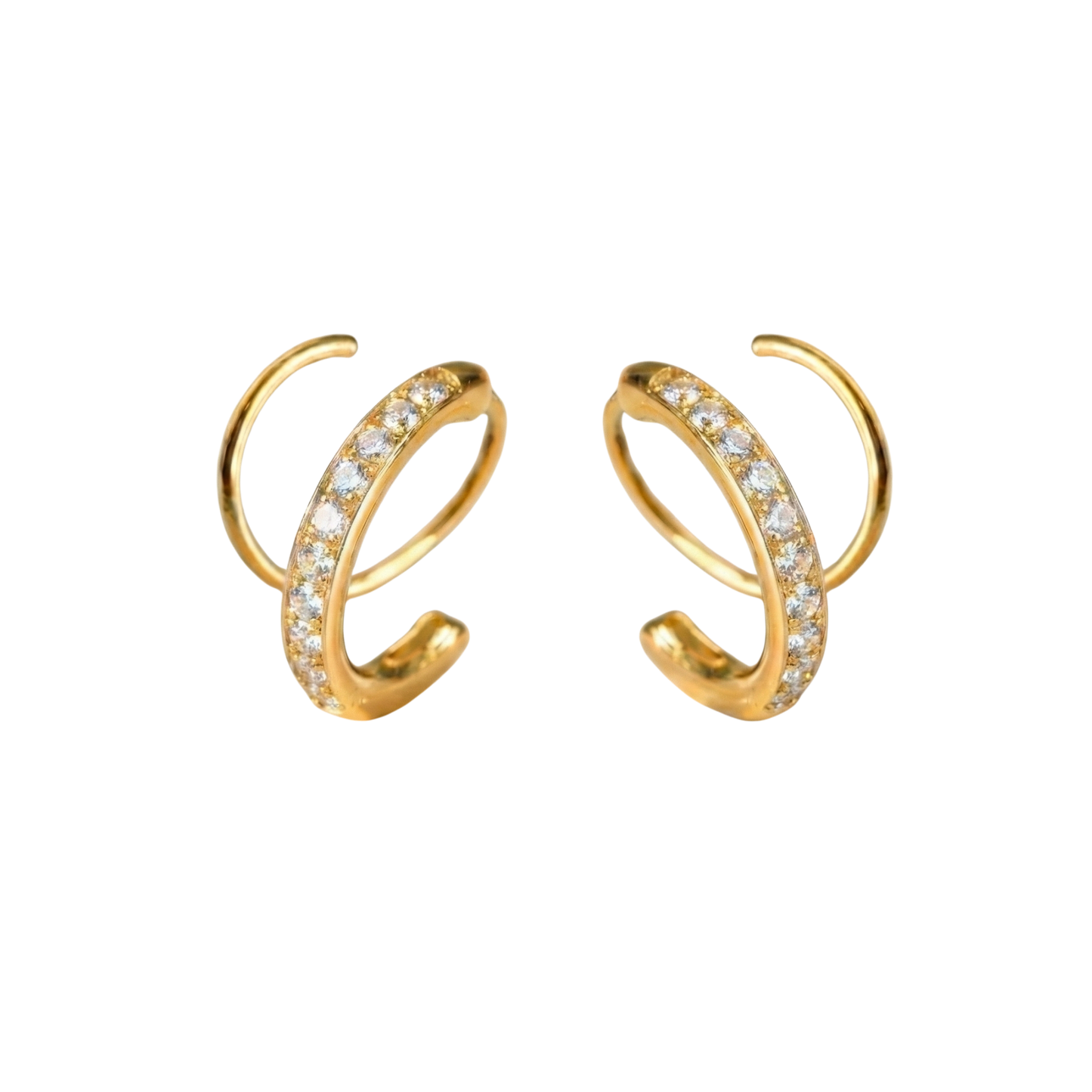 Aria Double Earrings