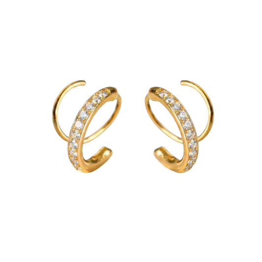 Aria Double Earrings