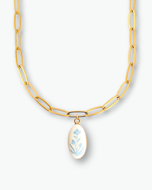 The Forget-Me-Not Sprig Necklace