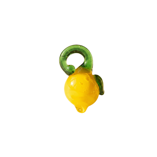 Glass Lemon Charm