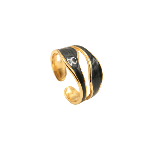 Abstract Aura Ring