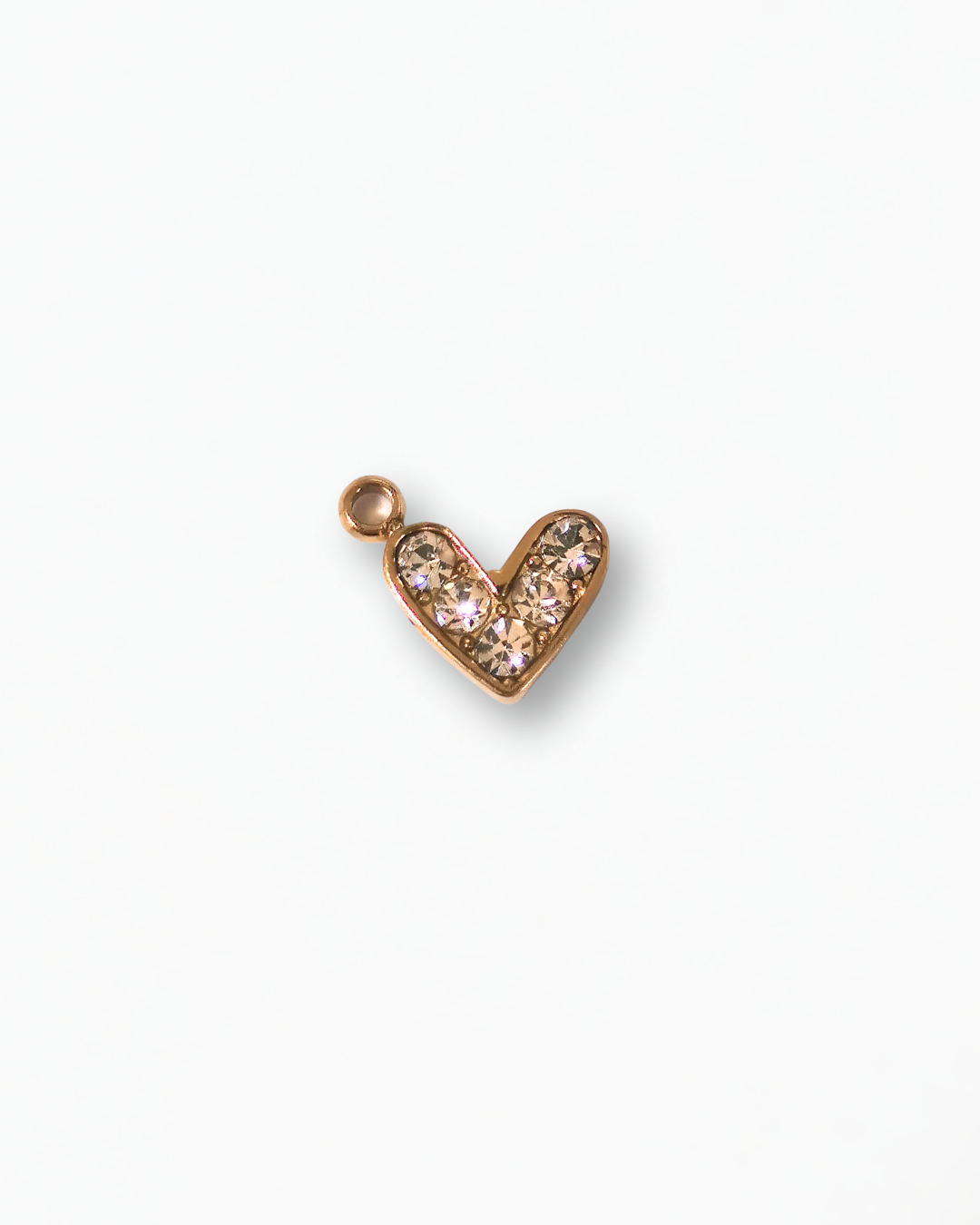 Sparkle Heart Charm