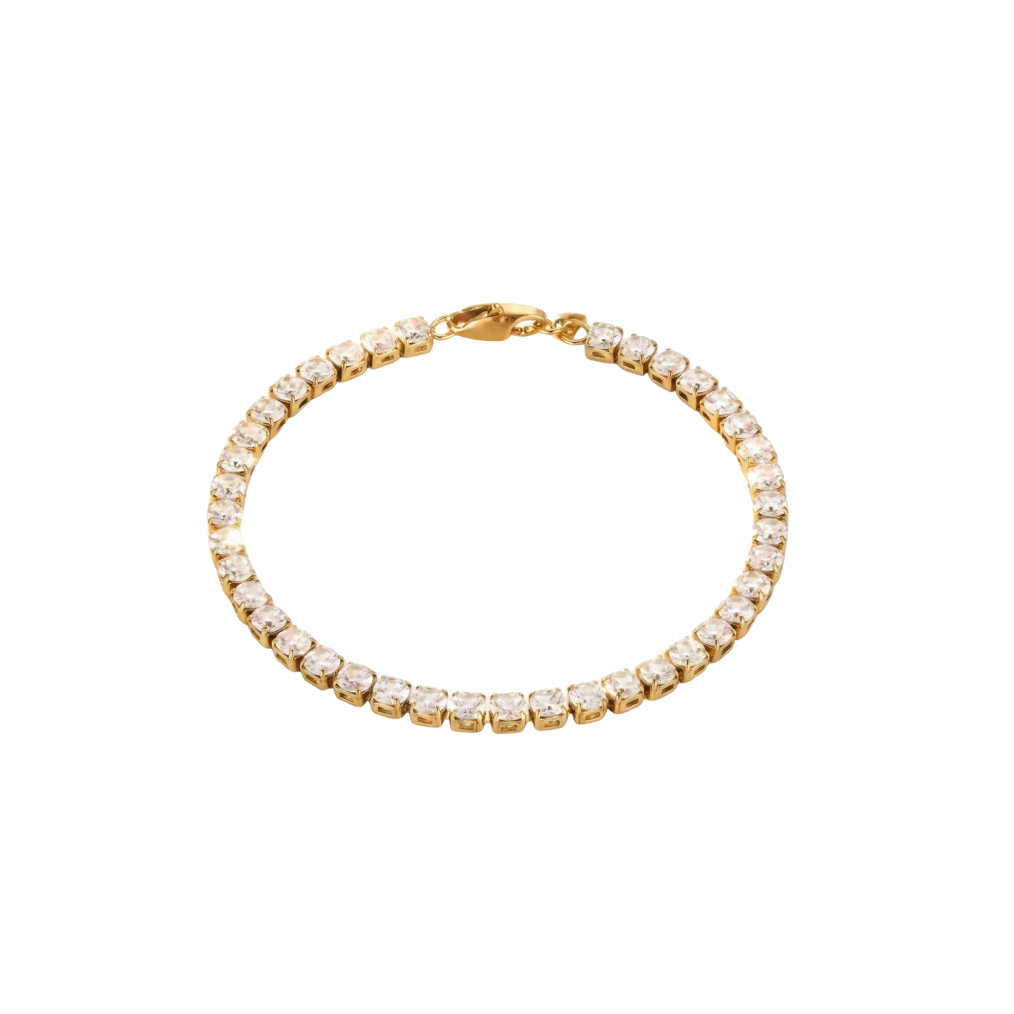Round Tennis Bracelet