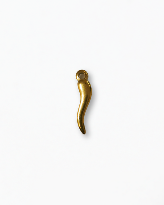 Gold Chili Charm