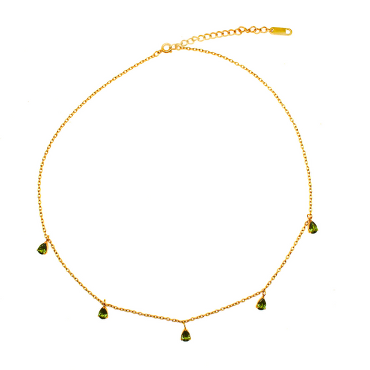 Lyre Drops Necklace