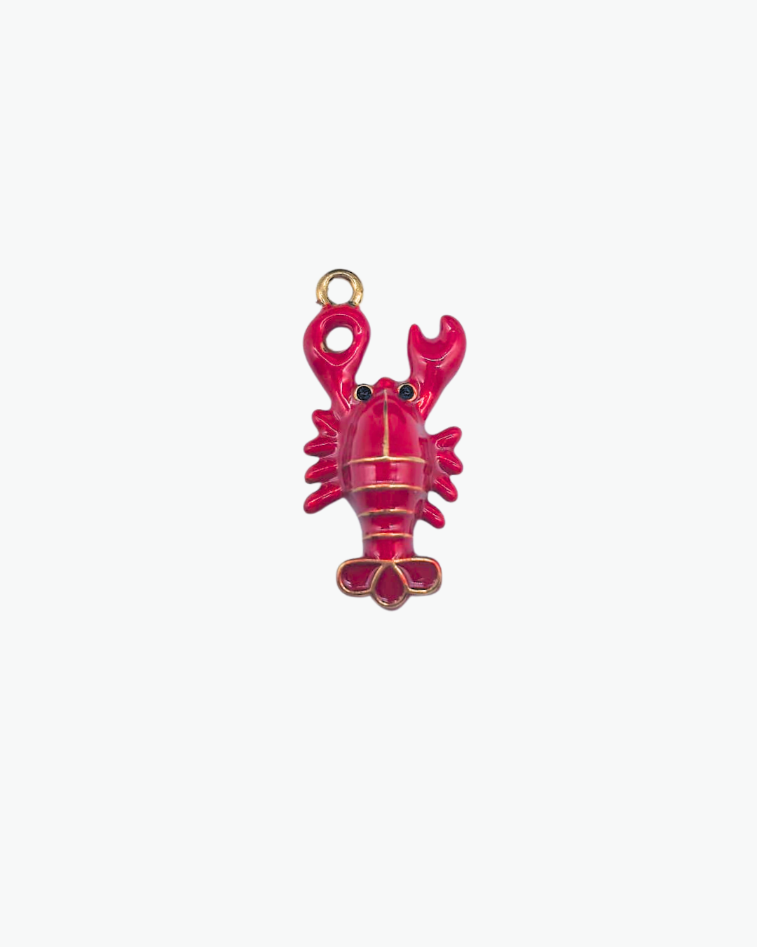 Little Red Lobster Charm