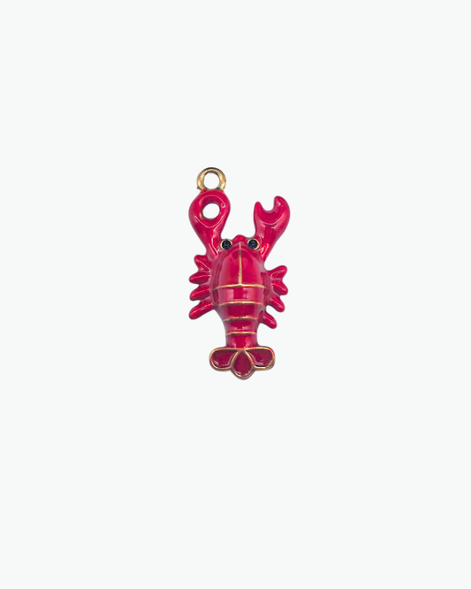 Little Red Lobster Charm