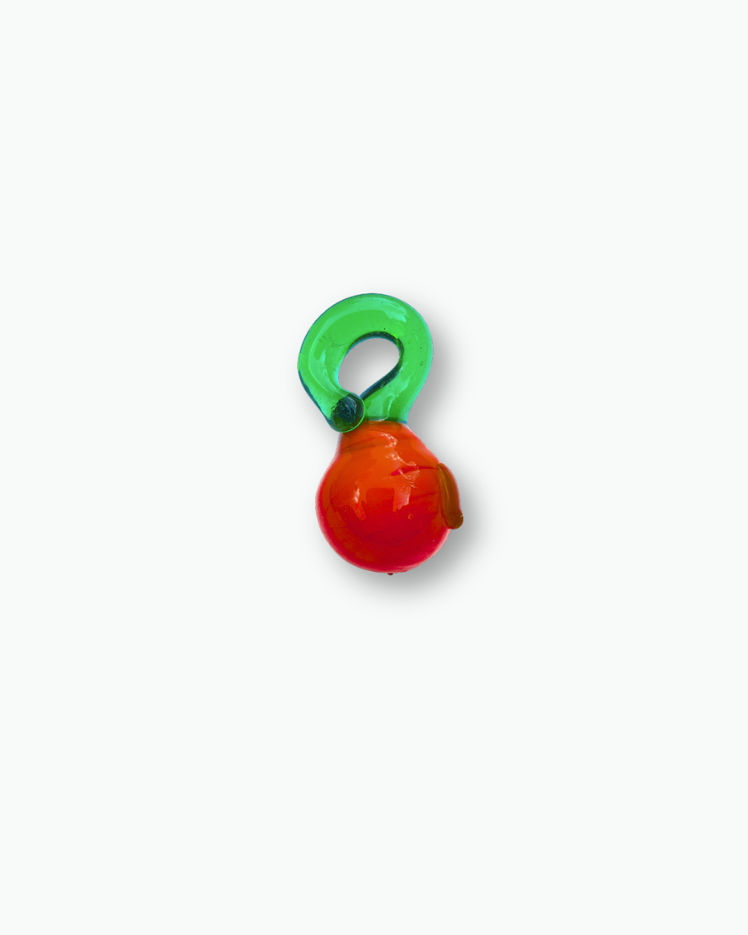 Glass Tomato Charm