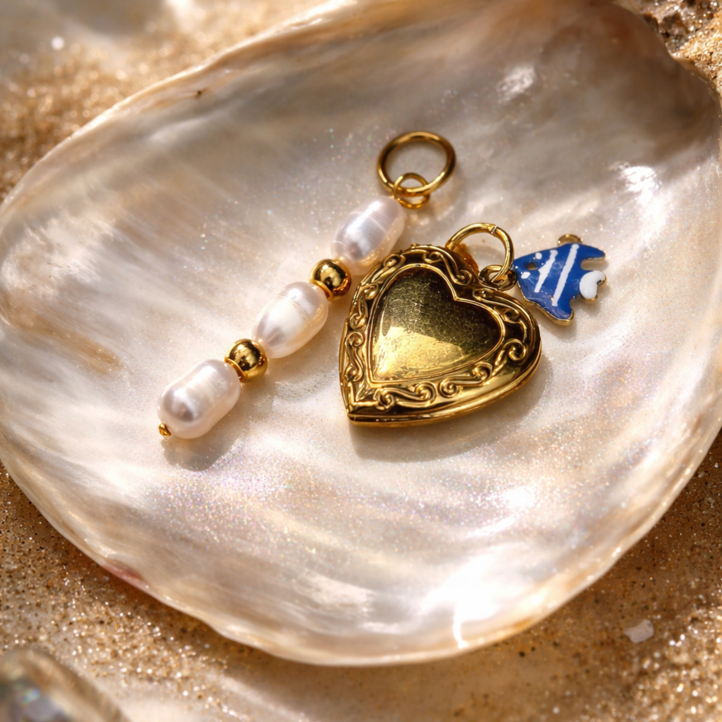 Heart Locket Charm