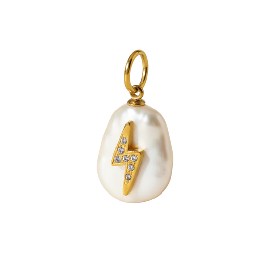 Lightning Pearl Charm