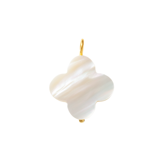 Shell Clover Charm