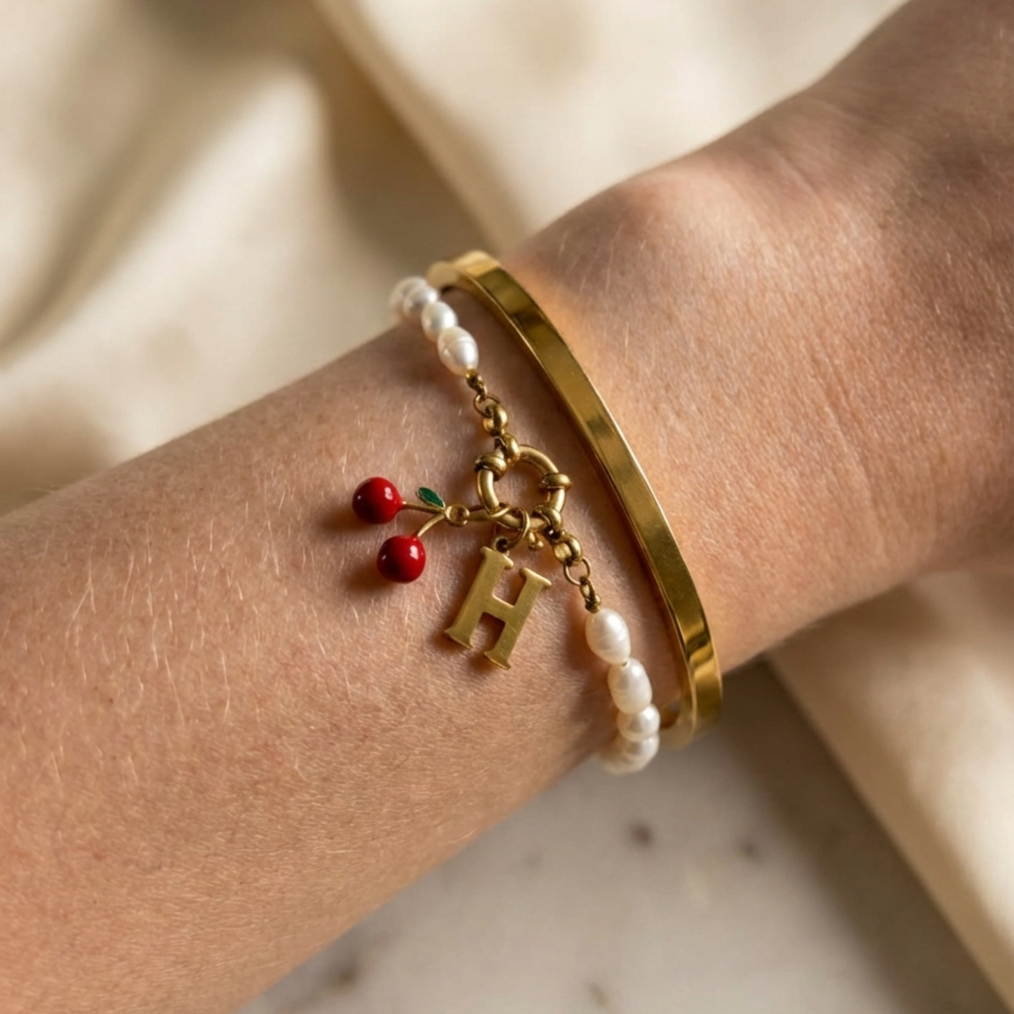 Glazed Cherry Charm