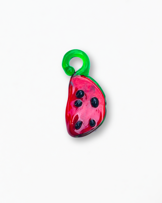 Glass Watermelon Charm