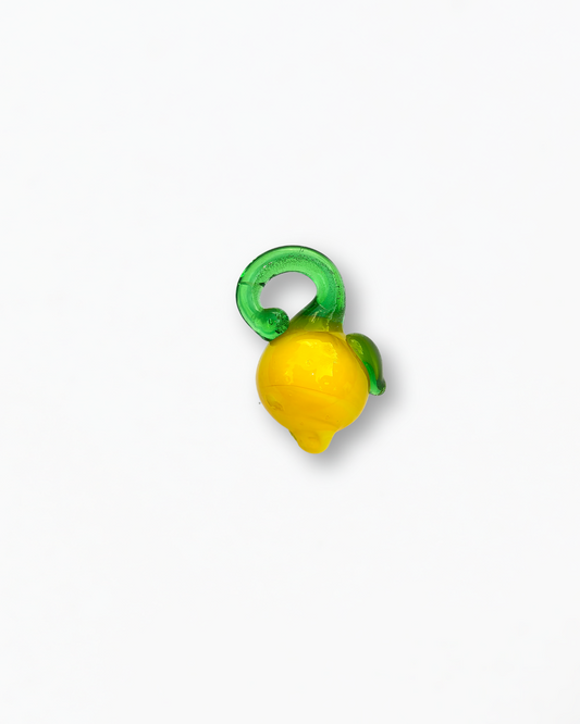 Glass Lemon Charm