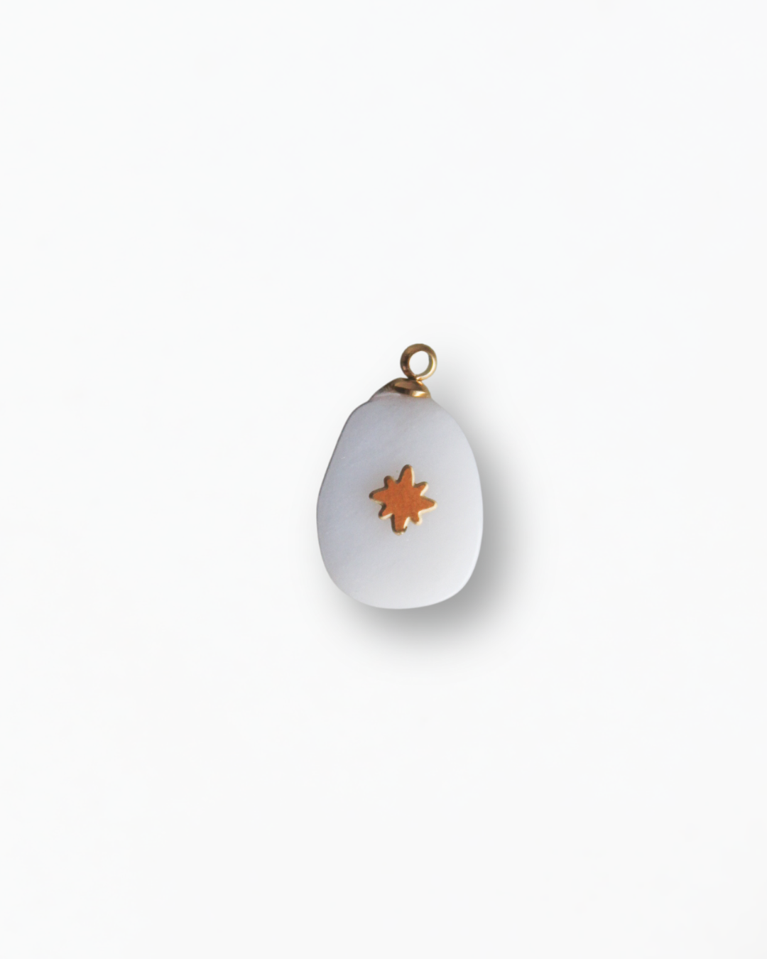 Oval Stone Charm