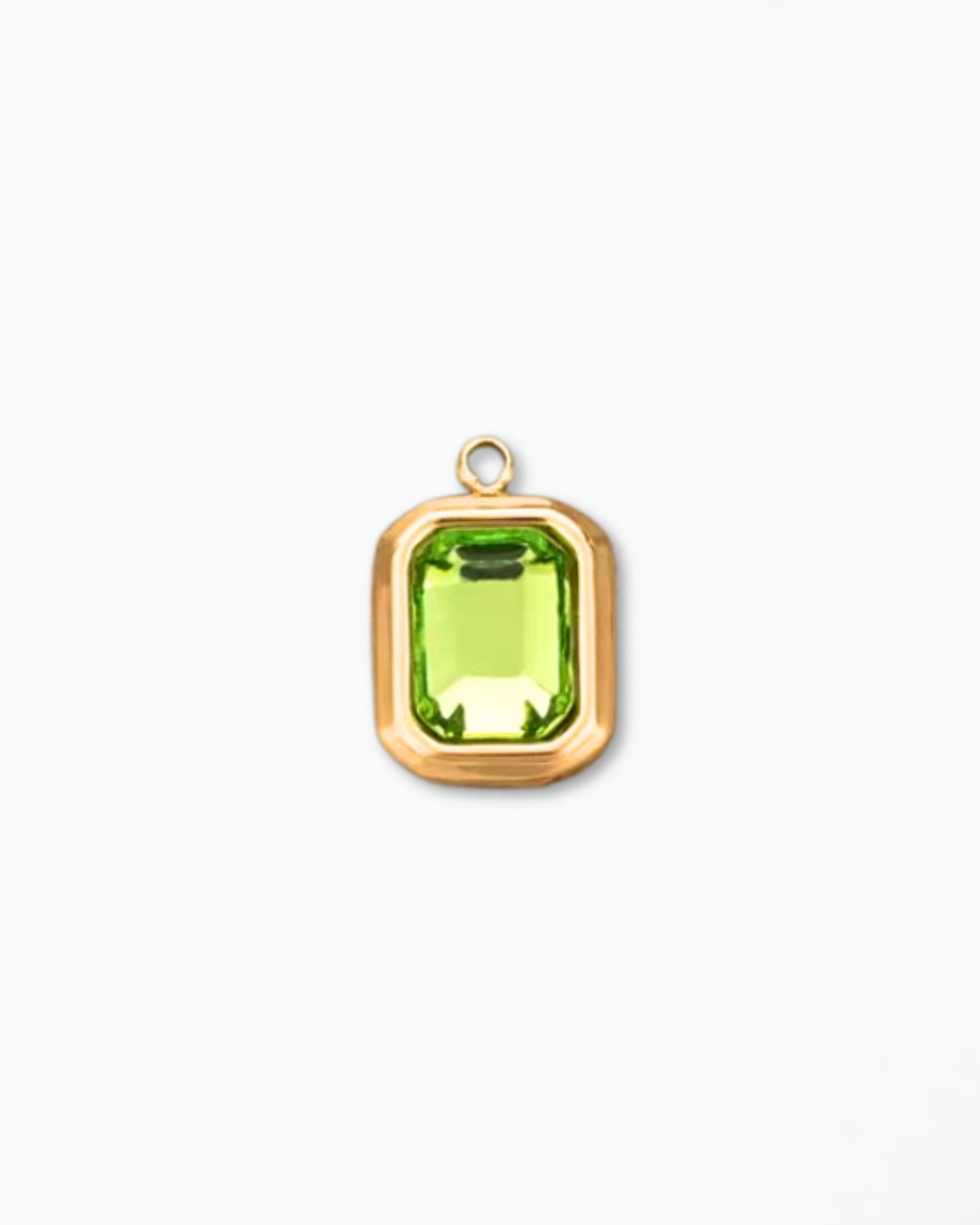 Green Pendant Charm