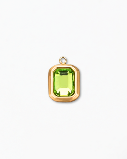 Green Pendant Charm