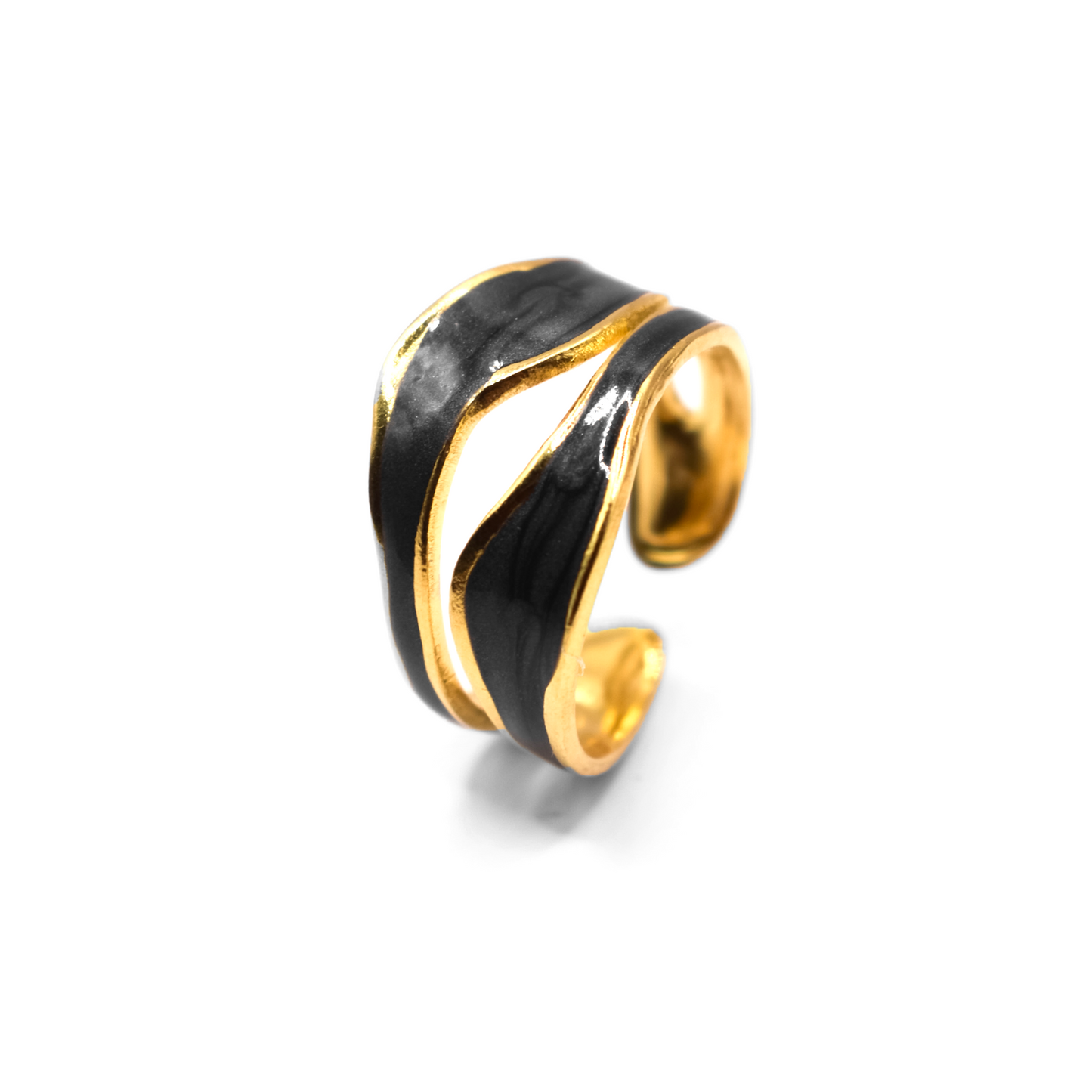 Abstract Aura Ring