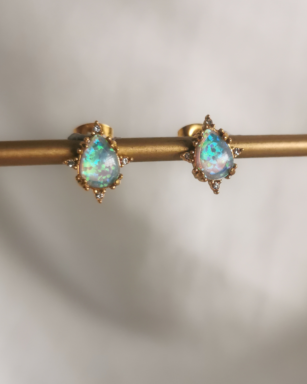 Athena Opal Studs