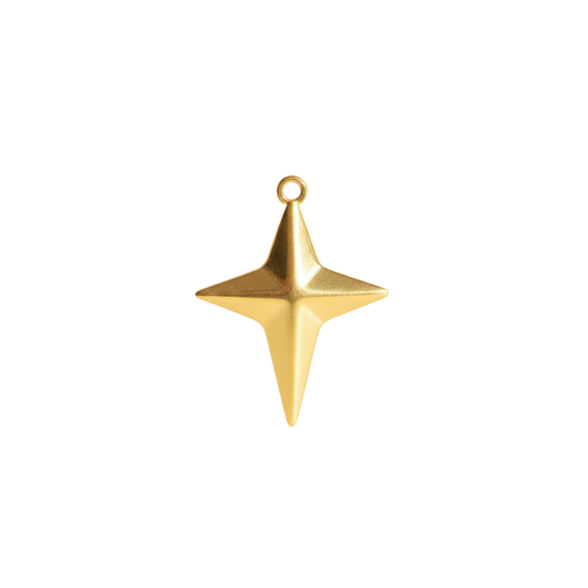 Mini Star Cross Charm