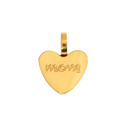 Mom Heart Charm