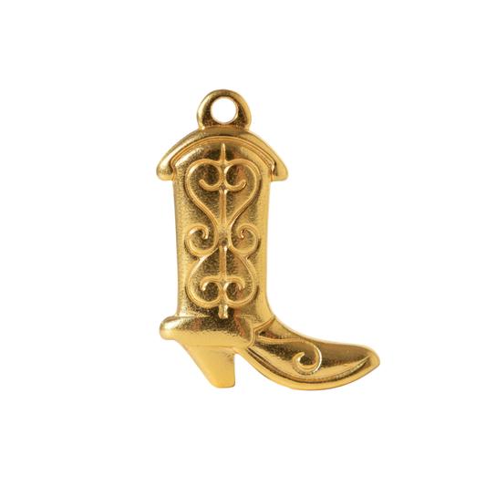 Heeled Cowboy Boot Charm